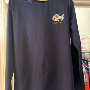 Ocean Coast Kids Navy Long Sleeve Tee